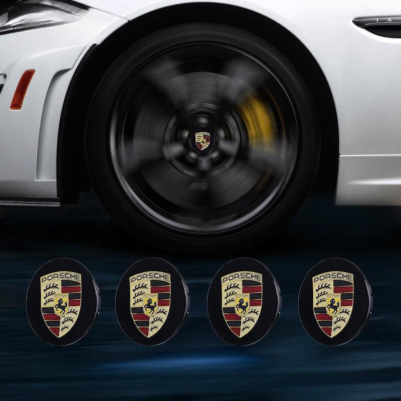 Porsche Compatible LED Magnetic Levitation Hub Caps - LumeAuto
