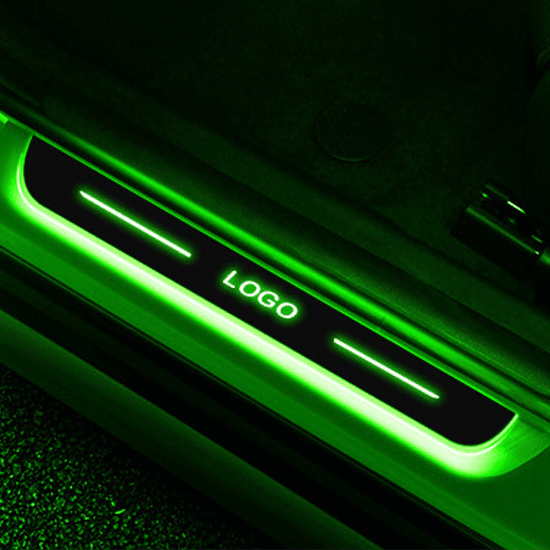 Automotive AI Controlled LED Colorful LED Car door sills-Customized