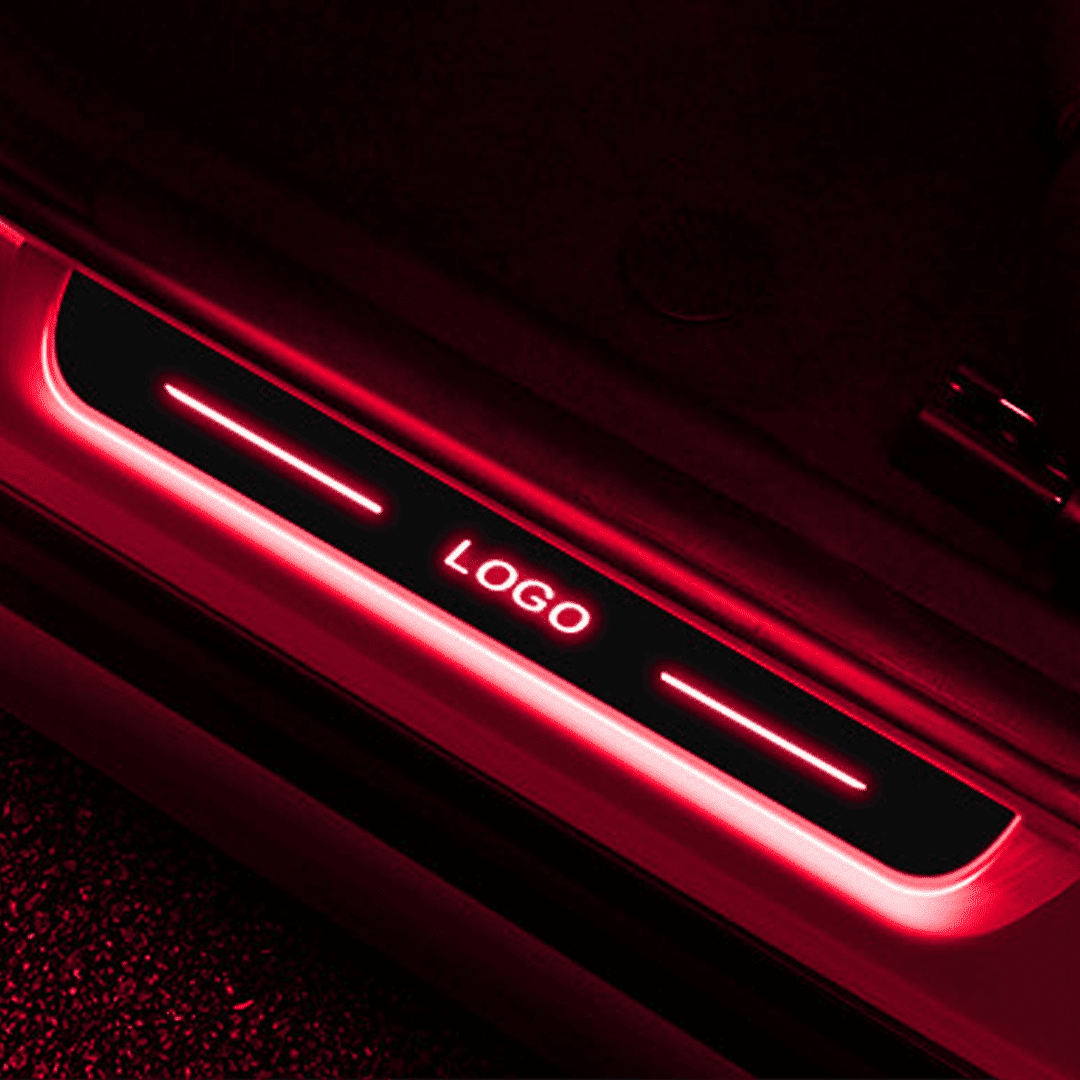 Automotive AI Controlled LED Colorful LED Car door sills-Customized