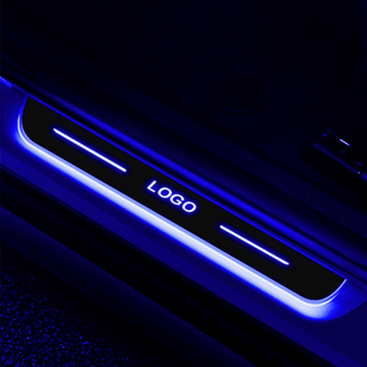 Automotive AI Controlled LED Colorful LED Car door sills-Customized