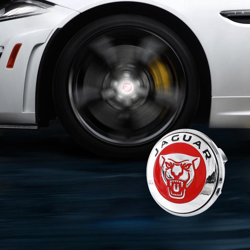 Jaguar Compatible LED Magnetic Levitation Hub Caps - LumeAuto