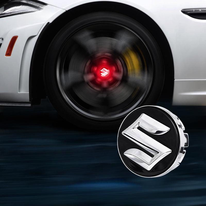 Suzuki Compatible LED Magnetic Levitation Hub Caps - LumeAuto