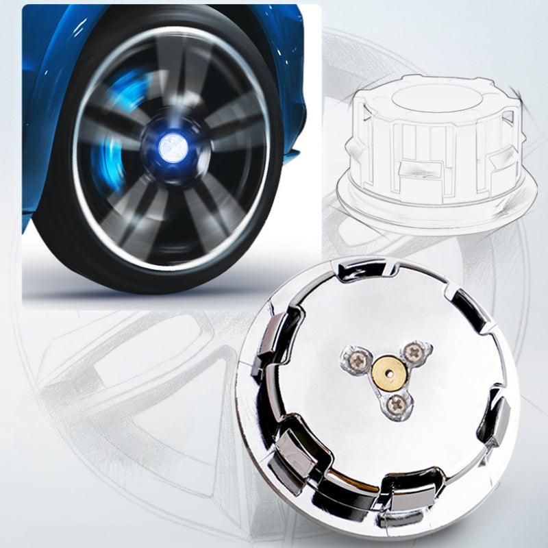 Peugeot Compatible LED Magnetic Levitation Hub Caps - LumeAuto