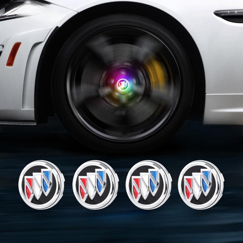 Buick Compatible LED Magnetic Levitation Hub Caps - LumeAuto