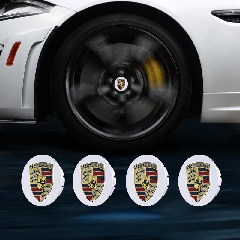 Porsche Compatible LED Magnetic Levitation Hub Caps - LumeAuto
