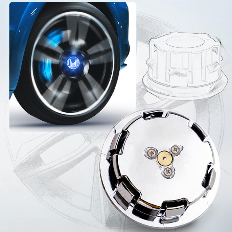 Honda Compatible LED Magnetic Levitation Hub Caps - LumeAuto
