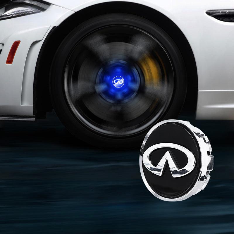 Infiniti Compatible LED Magnetic Levitation Hub Caps - LumeAuto