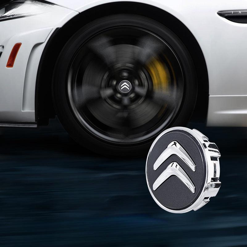 Citroen Compatible LED Magnetic Levitation Hub Caps - LumeAuto