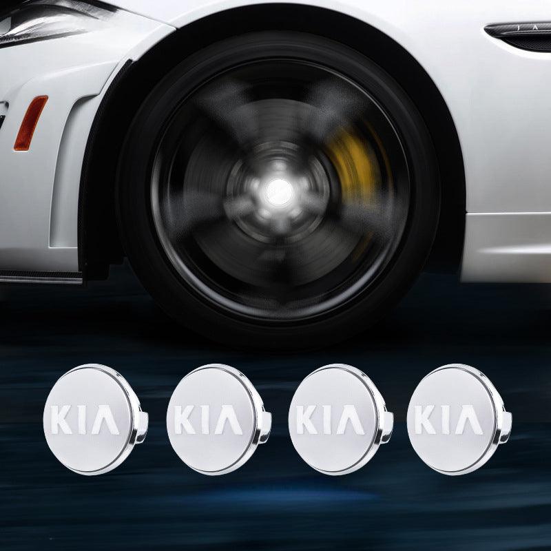 Kia Compatible LED Magnetic Levitation Hub Caps - LumeAuto