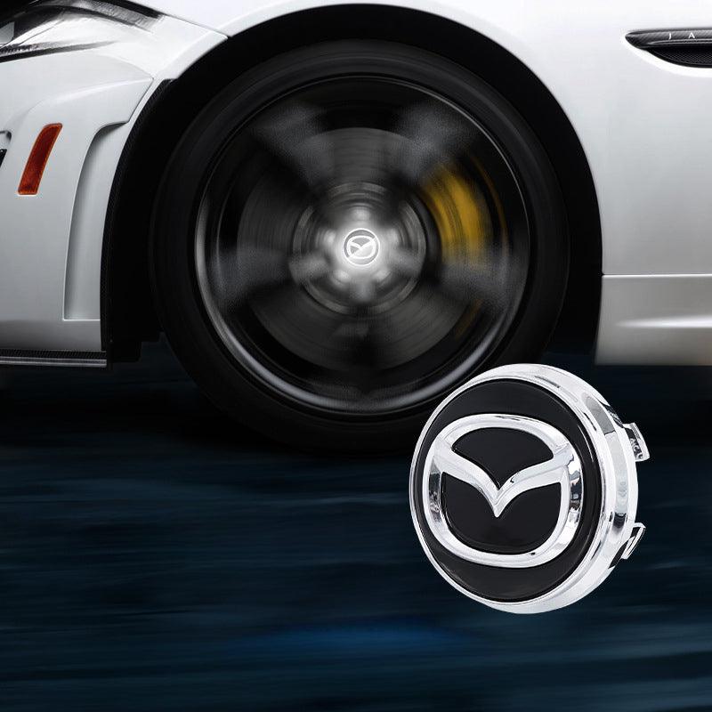 Mazda Compatible LED Magnetic Levitation Hub Caps - LumeAuto