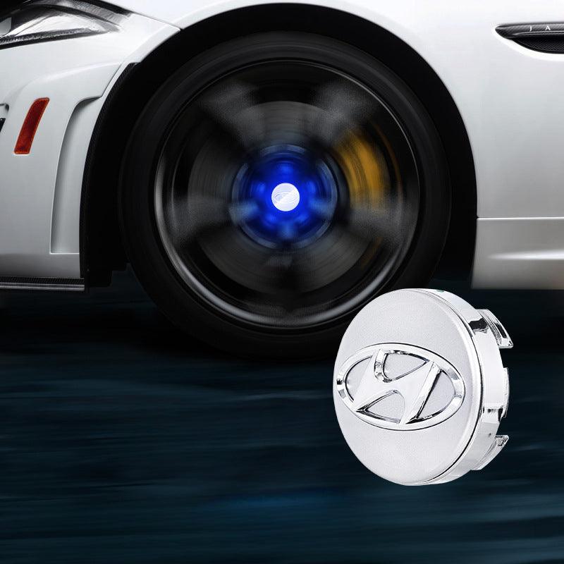 Hyundai Compatible LED Magnetic Levitation Hub Caps - LumeAuto