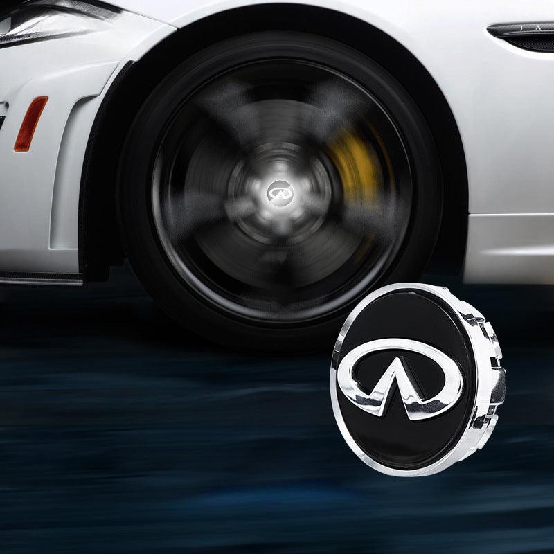 Infiniti Compatible LED Magnetic Levitation Hub Caps - LumeAuto