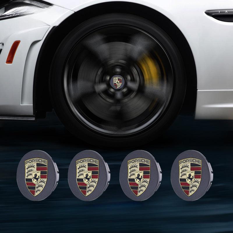 Porsche Compatible LED Magnetic Levitation Hub Caps - LumeAuto