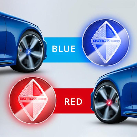 Borgward Compatible LED Magnetic Levitation Hub Caps - LumeAuto
