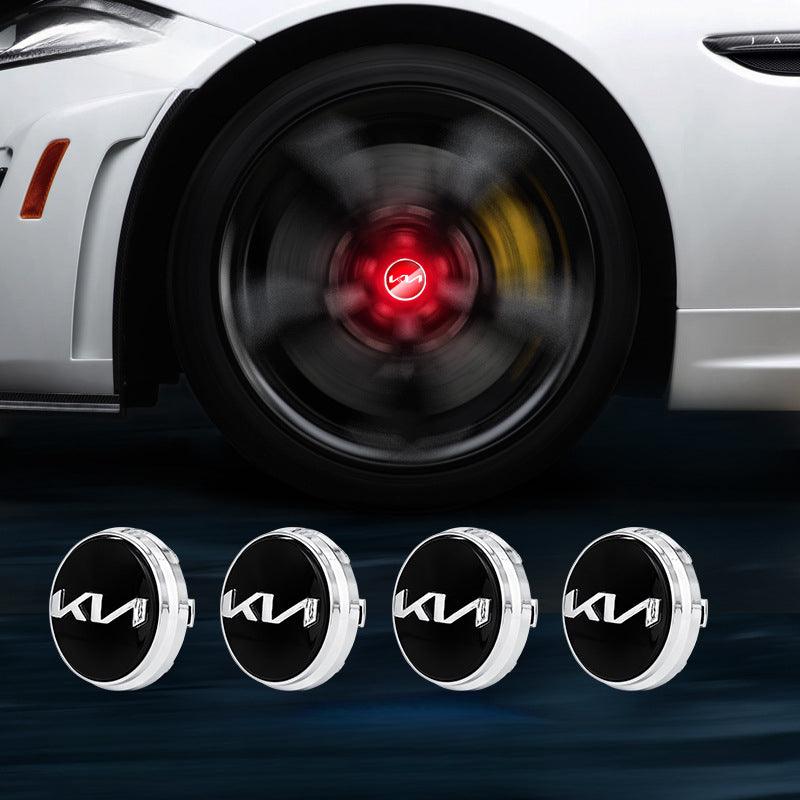 Kia Compatible LED Magnetic Levitation Hub Caps - LumeAuto