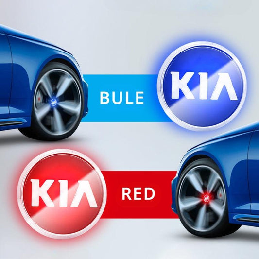 Kia Compatible LED Magnetic Levitation Hub Caps - LumeAuto