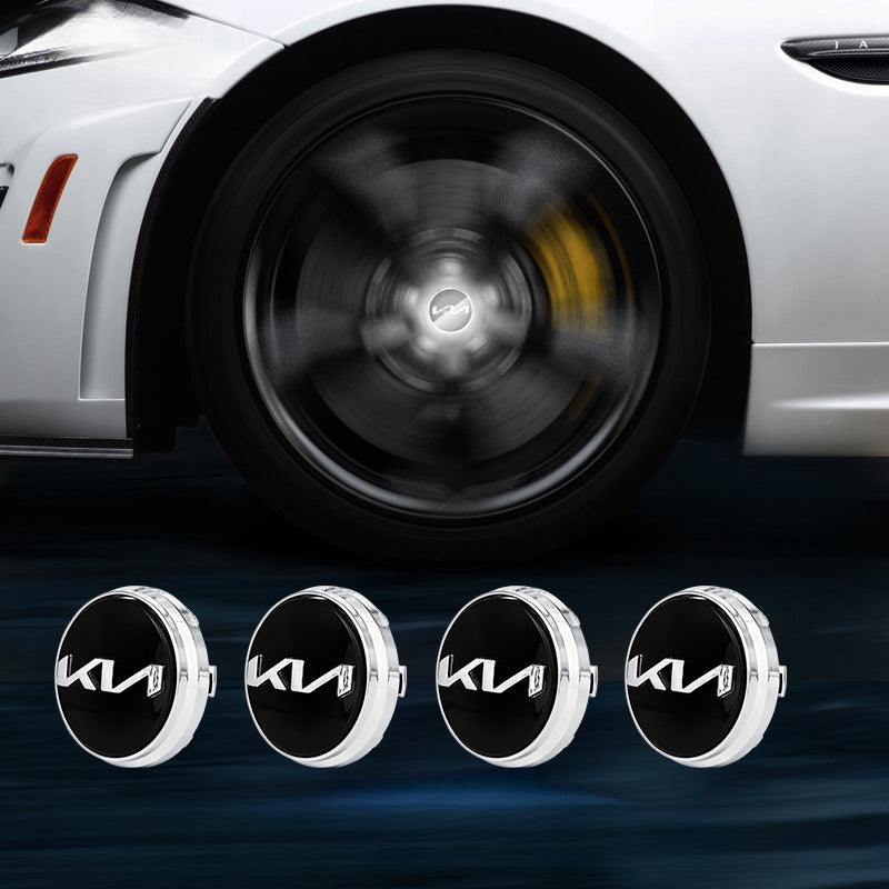 Kia Compatible LED Magnetic Levitation Hub Caps - LumeAuto