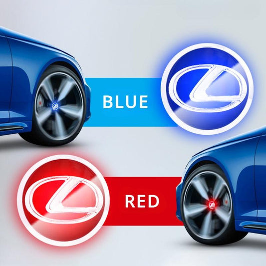 Lexus Compatible LED Magnetic Levitation Hub Caps - LumeAuto