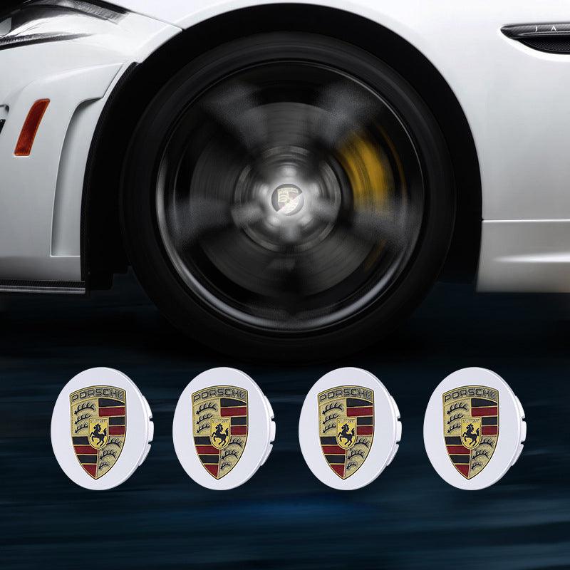 Porsche Compatible LED Magnetic Levitation Hub Caps - LumeAuto
