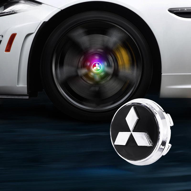 Mitsubishi Compatible LED Magnetic Levitation Hub Caps - LumeAuto