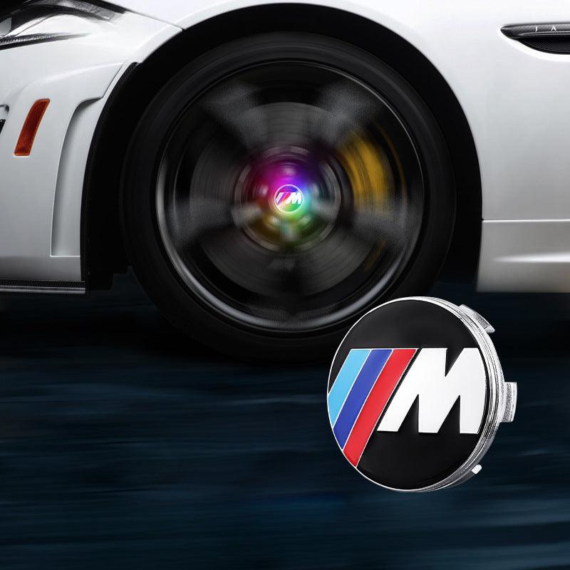 BMW Compatible LED Magnetic Levitation Hub Caps - LumeAuto