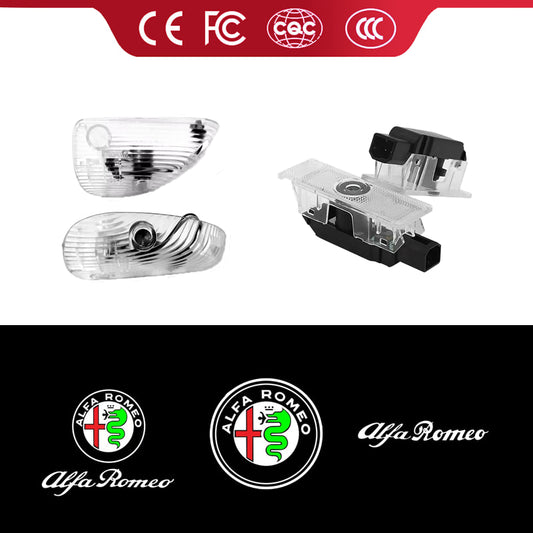 Alfa Romeo Compatible Car Door Projector Light - LumeAuto