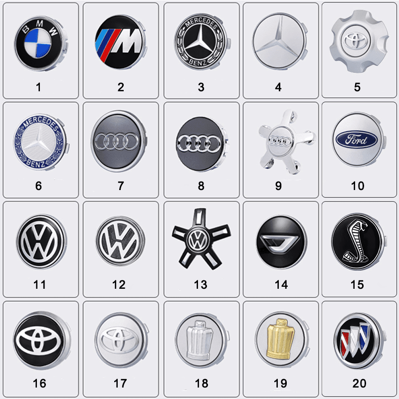 4PCS LED Magnetic Levitation Hub Cap - LumeAuto