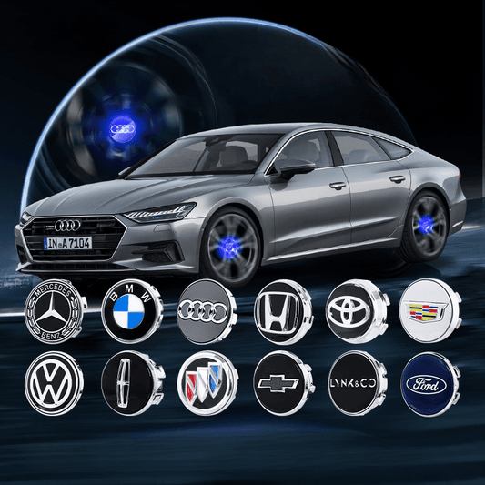 4PCS LED Magnetic Levitation Hub Cap - LumeAuto