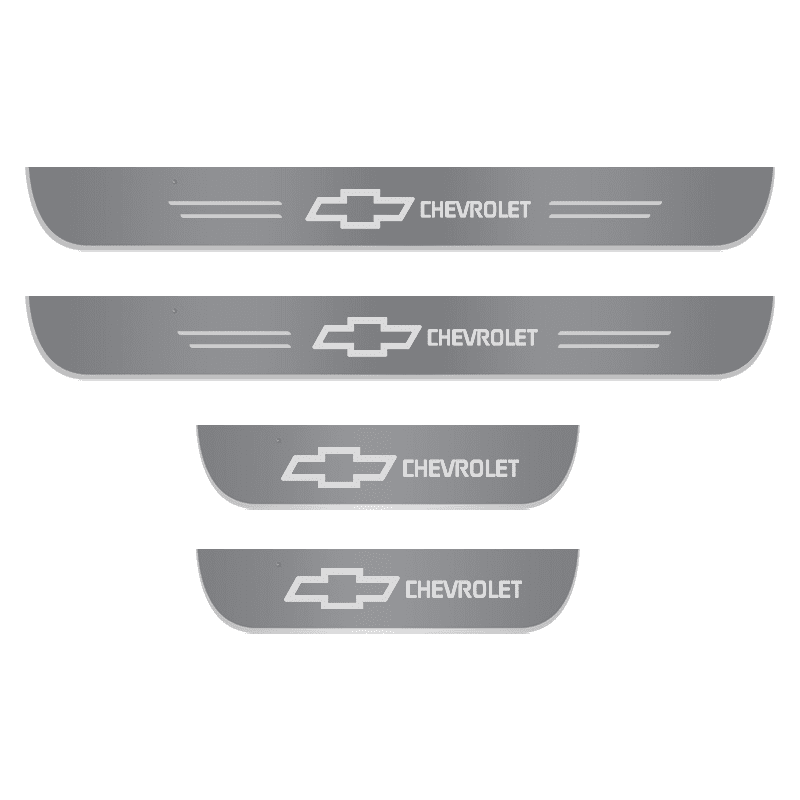 Chevrolet Compatible Intelligent LED Colorful Car Door Sill Protector