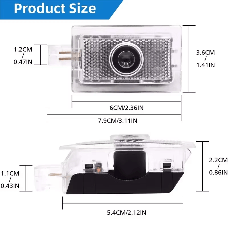 Chrysler Compatible Car Door Projector Light - LumeAuto