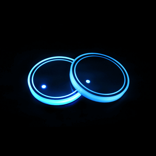 Car LED Cup Holder Lights - LumeAuto