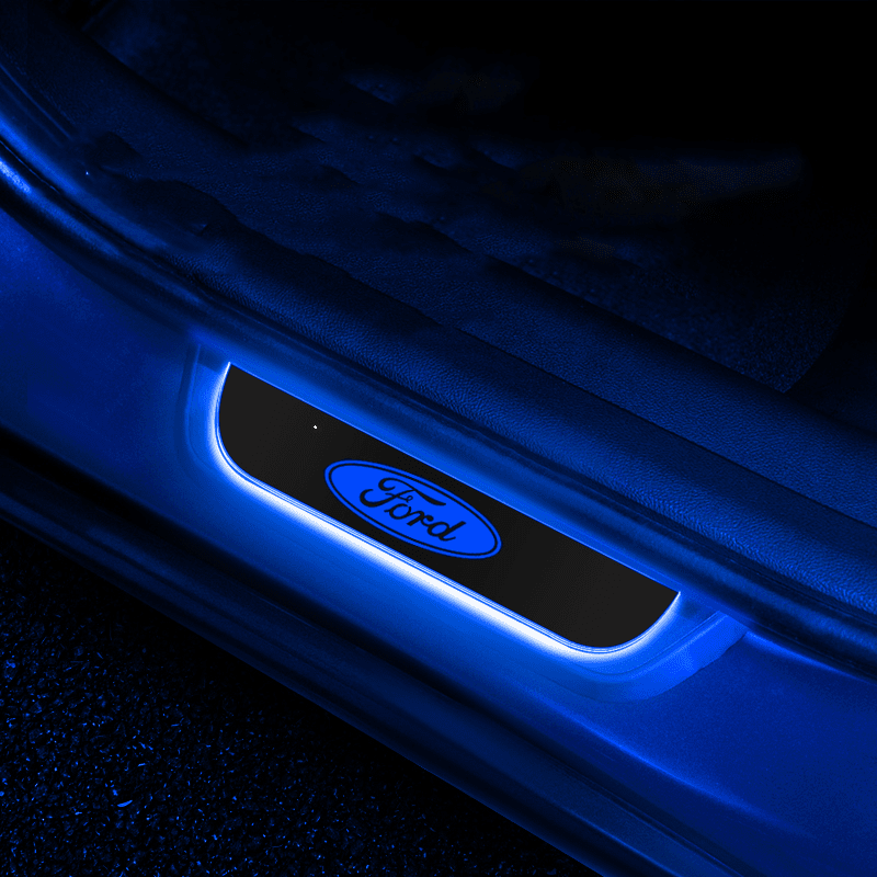 Ford Compatible Intelligent LED Colorful Car Door Sill Protector