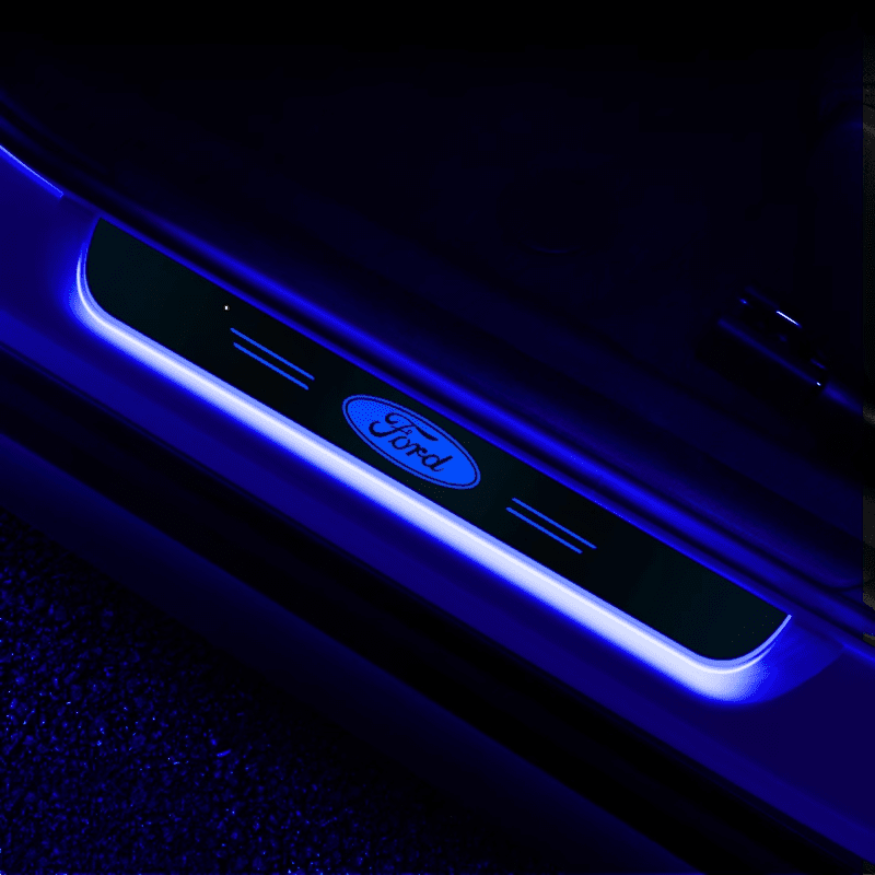 Ford Compatible Intelligent LED Colorful Car Door Sill Protector