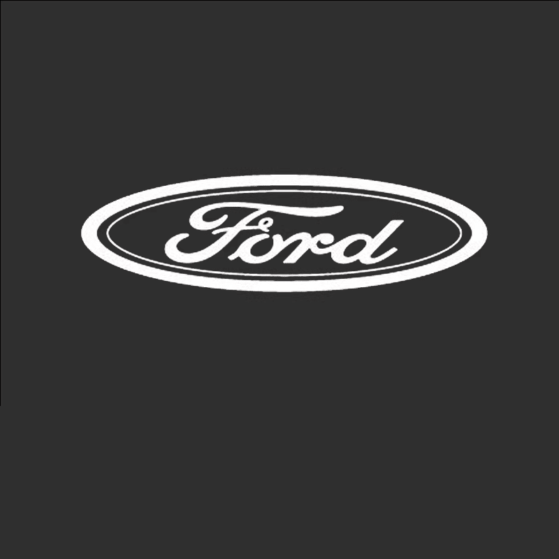 Ford Compatible Rearview Mirror Projector Light - LumeAuto