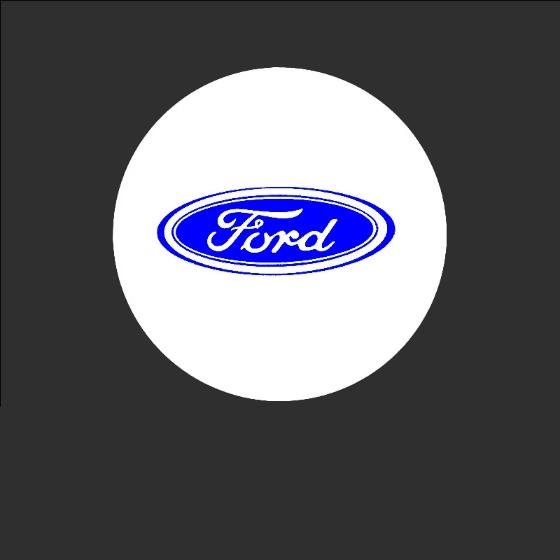 Ford Compatible Rearview Mirror Projector Light - LumeAuto