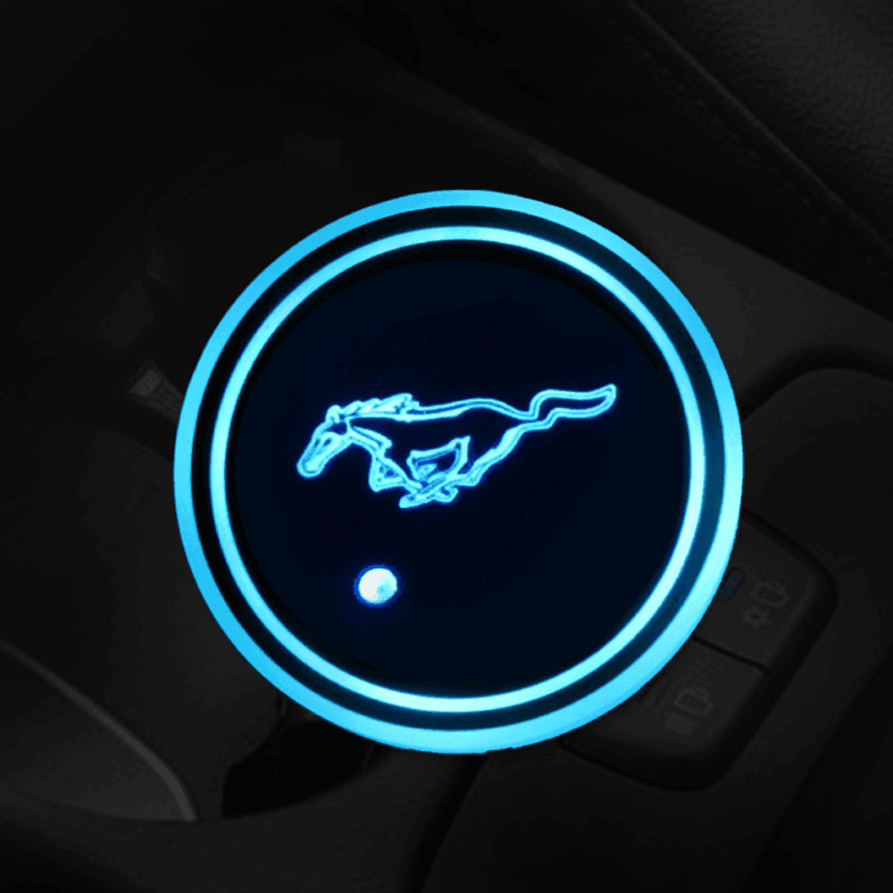 Ford Mustang Exclusive LED Cup Holder Light - LumeAuto