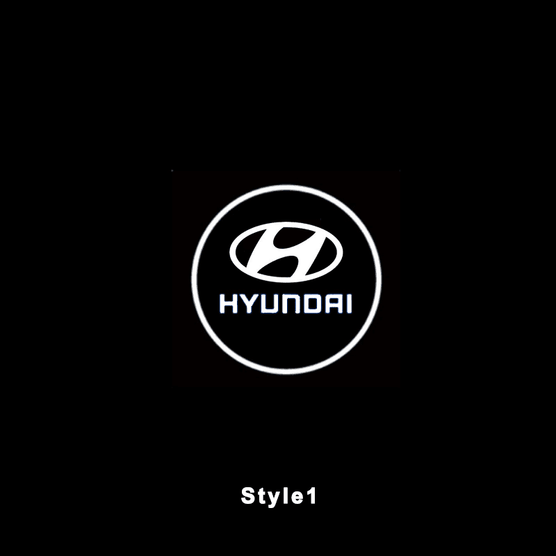 Hyundai Compatible Car Door Projector Light - LumeAuto