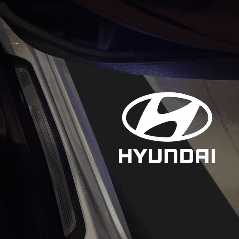 Hyundai Compatible Car Door Projector Light - LumeAuto