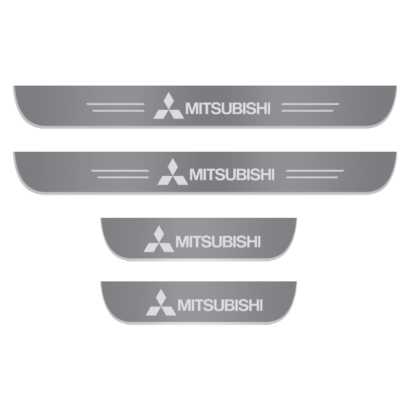 Mitsubishi Compatible Intelligent LED Colorful Car Door Sill Protector
