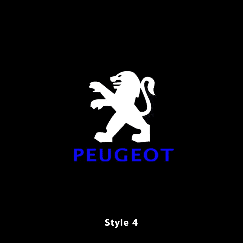Peugeot Compatible Car Door Projector Light - LumeAuto