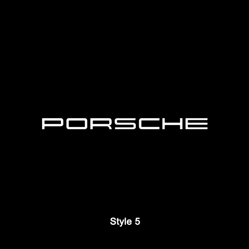 Porsche Compatible Car Door Projector Light - LumeAuto