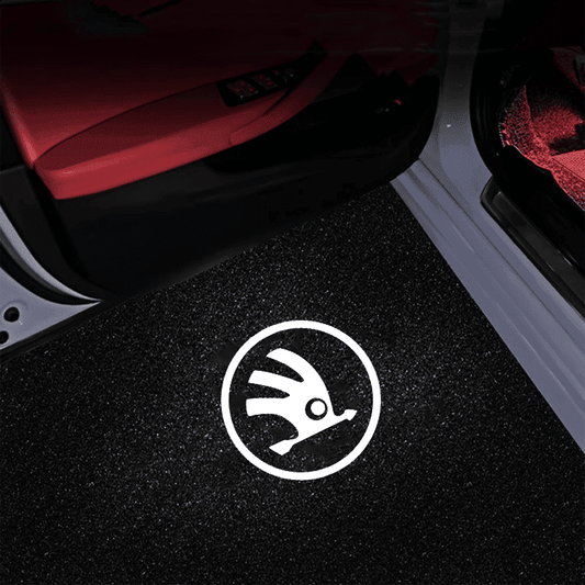 Skoda Compatible Car Door Projector Light - LumeAuto