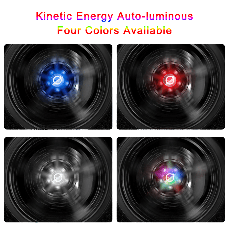 Volvo Compatible LED Magnetic Levitation Hub Caps - LumeAuto