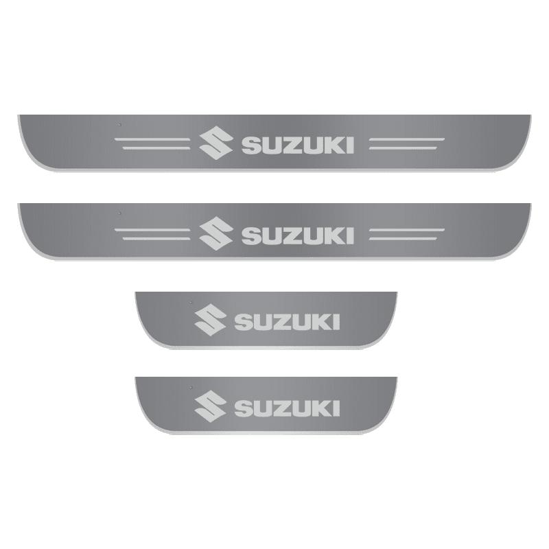 Suzuki Compatible Intelligent LED Colorful Car Door Sill Protector