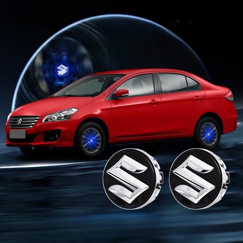 Suzuki Compatible LED Magnetic Levitation Hub Caps - LumeAuto