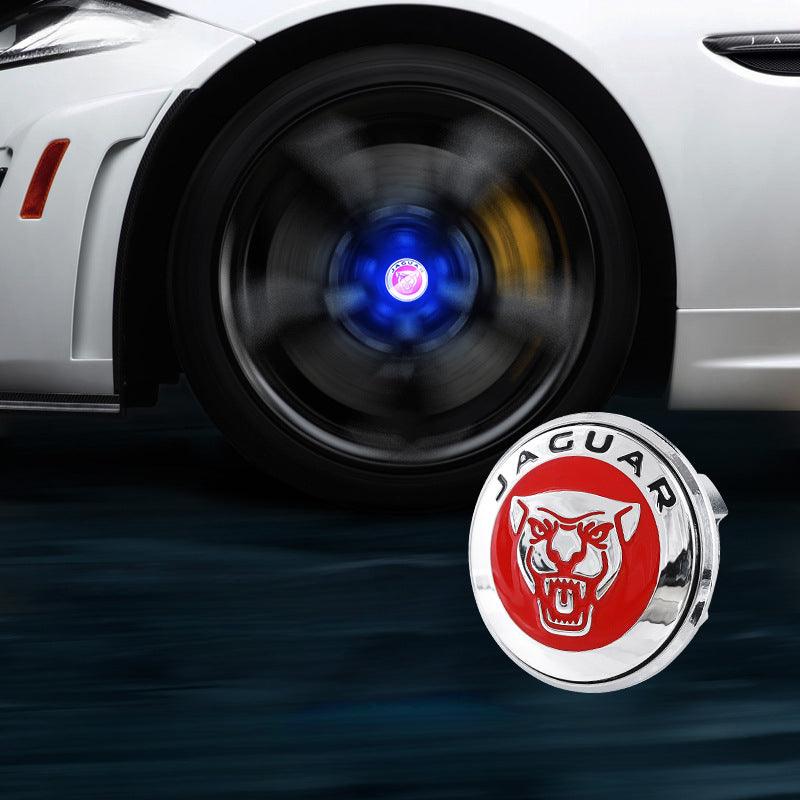 Jaguar Compatible LED Magnetic Levitation Hub Caps - LumeAuto