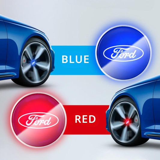 Ford Compatible LED Magnetic Levitation Hub Caps - LumeAuto