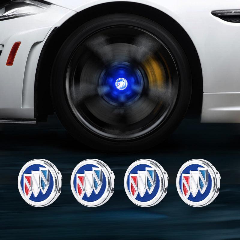 Buick Compatible LED Magnetic Levitation Hub Caps - LumeAuto