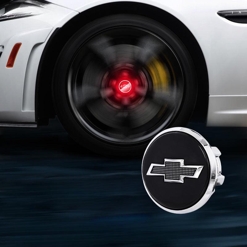 Chevrolet Compatible LED Magnetic Levitation Hub Caps - LumeAuto