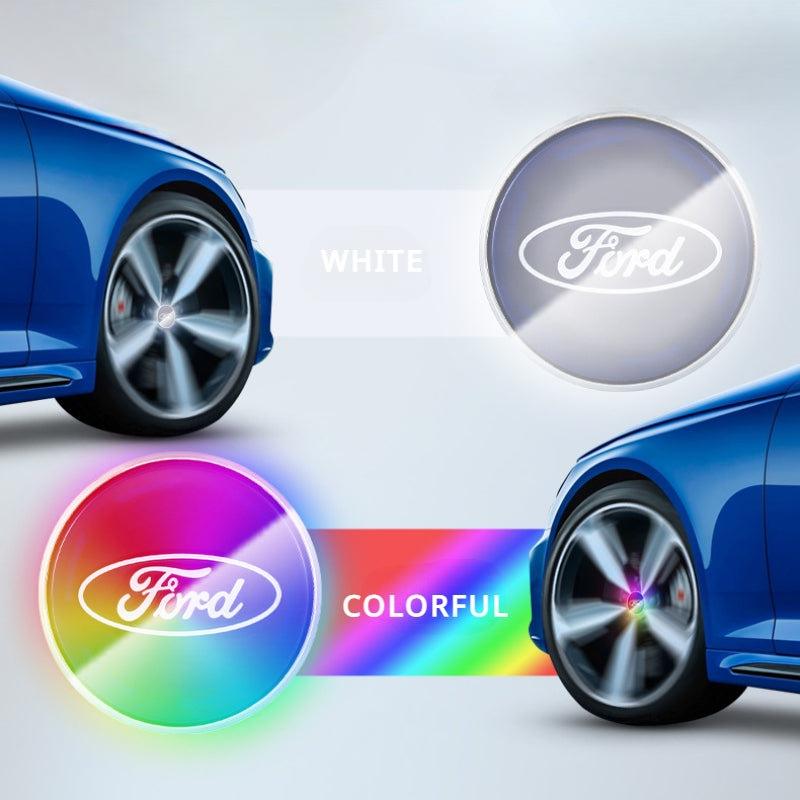 Ford Compatible LED Magnetic Levitation Hub Caps - LumeAuto